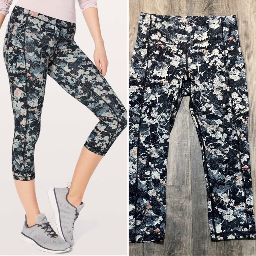Lululemon crop leggings 6 - Picture 2 of 8